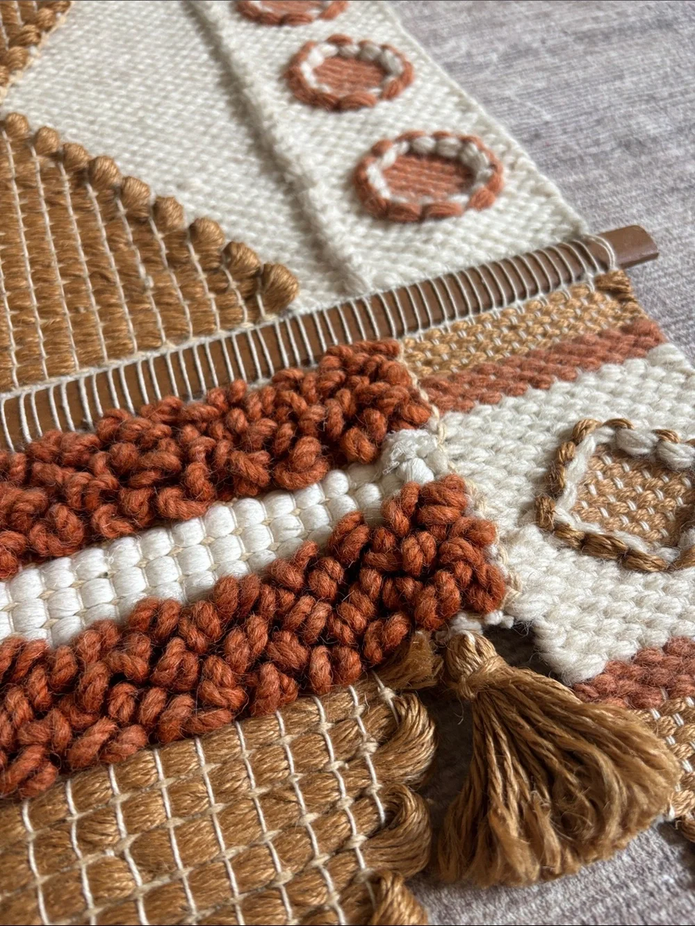 1970 Don Freedman Fiber Art Wall Hanging